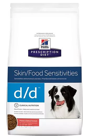 Hill's Prescription Diet Canine D/D Łosoś z Ryżem